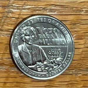 2022 P Voto Para La Mujer Quarter